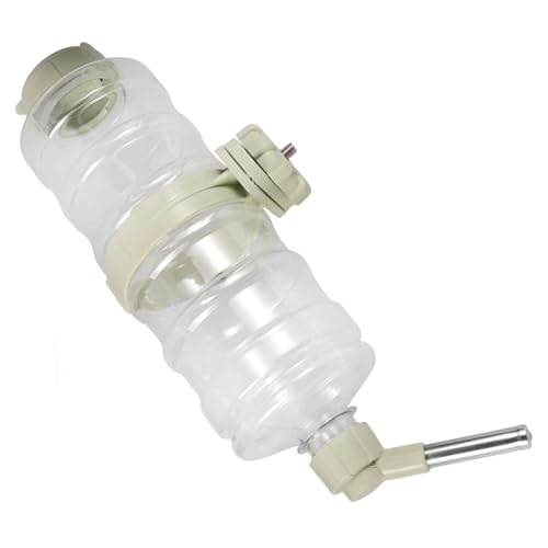 Toyvian Haustier Wasserspender Für Katzen Auslaufsichere Hängende Wasserflasche Mit Volumen Platzsparend Installieren Für Käfige Für Welpen Toyvian Haustier Wasserspender Für Katzen Auslaufsichere Hängende Wasserflasche Mit Volumen Platzsparend Installieren Für Käfige Für Welpen von Toyvian