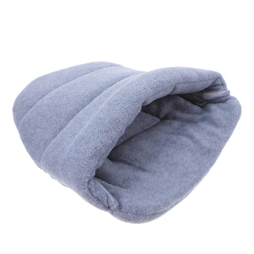 Toyvian Haustierbett Schlafsack für Haustiere Gemütliches Katzenbett hundehöhle Schlafsack Haustier warmes katzenbett Hundehüttenbett Kuscheliges Winterbett für Katzen Plüsch Light Grey Toyvian Haustierbett Schlafsack für Haustiere Gemütliches Katzenbett hundehöhle Schlafsack Haustier warmes katzenbett Hundehüttenbett Kuscheliges Winterbett für Katzen Plüsch Light Grey von Toyvian