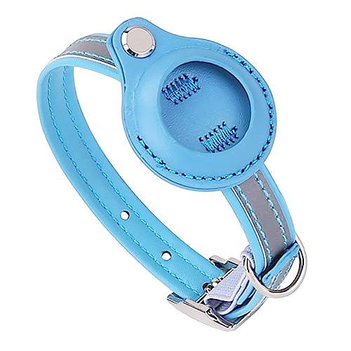 Toyvian Haustierhalsband Air-Tag-Katzenhalsband Katzensicherheit Katzenfall Katzenzubehör Tracker Cat Air Tagcollar Kätzchenhalsband für den täglichen Gebrauch Kätzchen-Kragen Pu von Toyvian