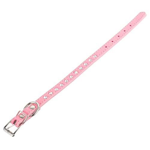Toyvian Haustierhalsband Ausbildung Hund Haustiere Name Welpe Kette Körperpflege für Haustier-Krawatte Haustier abriebfestes Katzenhalsband Pu Rosa Toyvian Haustierhalsband Ausbildung Hund Haustiere Name Welpe Kette Körperpflege für Haustier-Krawatte Haustier abriebfestes Katzenhalsband Pu Rosa von Toyvian