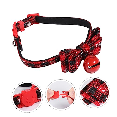 Toyvian Haustierhalsband Stilvoll Festival-Kragen Weihnachtsgürtel für Haustiere Weihnachten Halsband für Hunde Weihnachtshundehalsband Netter Hundehalsband Halsband für Welpen Metall rot Toyvian Haustierhalsband Stilvoll Festival-Kragen Weihnachtsgürtel für Haustiere Weihnachten Halsband für Hunde Weihnachtshundehalsband Netter Hundehalsband Halsband für Welpen Metall rot von Toyvian