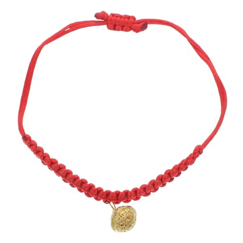 Toyvian Haustierhalsband zubehör katzenhalsband für personalisierte Katzenhalsbänder Jingle Bell Hundehalsband Welpenstreuhalsbänder Kätzchenkragen Zinklegierung rot von Toyvian