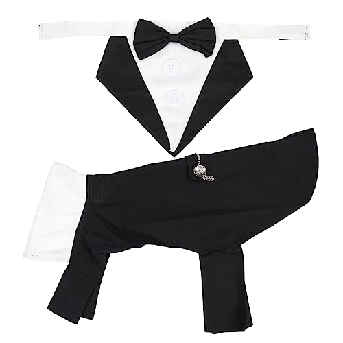 Toyvian Haustierkleid Hochzeitsoutfits Für Hunde Züchten Hochzeitsanzug Für Haustiere Smoking Für Hunde Große Hundekleidung Weste Smokinganzug Für Haustiere Polyester Black Toyvian Haustierkleid Hochzeitsoutfits Für Hunde Züchten Hochzeitsanzug Für Haustiere Smoking Für Hunde Große Hundekleidung Weste Smokinganzug Für Haustiere Polyester Black von Toyvian