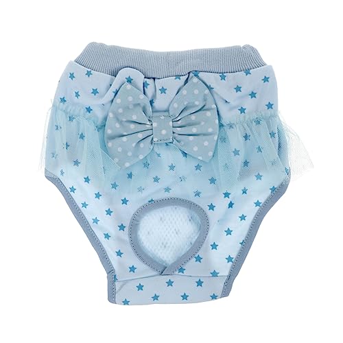 Toyvian Haustierwindel für Atmungsaktive Welpen Sanitärhose für Ungeschegte Hündinnen Schützt Lecks und Sorgt für Hitzezeit von Toyvian