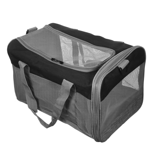 Toyvian Haustüte Hundereisen Accessoires Reisetasche Für Haustiere Hund Reisetasche Kleine Hundetasche Für Welpen Tragbare Tragetasche Für Haustiere Teilstücken Kation Hellgrau von Toyvian