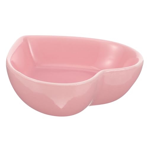 Toyvian Herzförmige Keramikschale für Hamster und Kleintiere Auslaufsicherer Futternapf für Futter und Wasser zu Reinigen Perfektes Toyvian Herzförmige Keramikschale für Hamster und Kleintiere Auslaufsicherer Futternapf für Futter und Wasser zu Reinigen Perfektes von Toyvian