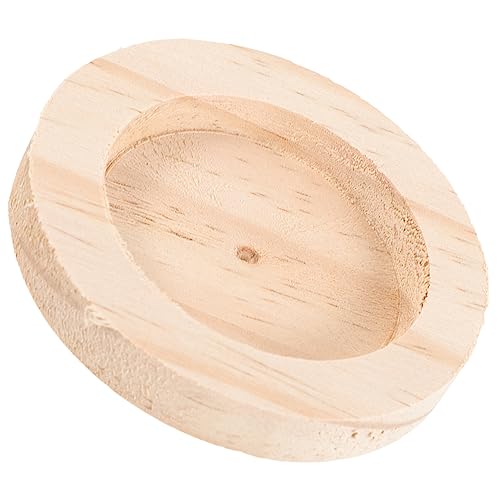 Toyvian Hölzerne Futter Schüssel für Hamster und Meerschweinchen Lebensmittelschale aus Hochwertigem Holz Fütterungsschale für Kleine Haustiere Hygienisch und Sicher Toyvian Hölzerne Futter Schüssel für Hamster und Meerschweinchen Lebensmittelschale aus Hochwertigem Holz Fütterungsschale für Kleine Haustiere Hygienisch und Sicher von Toyvian