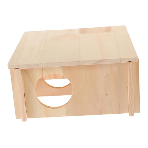 Toyvian Hölzerner Hamster Versteckraum Langlebiges und Sicheres Nagerhaus für Innenräume DIY Bemalung und Zähnchenpflege Perfektes für Meerschweinchen und Hamster Toyvian Hölzerner Hamster Versteckraum Langlebiges und Sicheres Nagerhaus für Innenräume DIY Bemalung und Zähnchenpflege Perfektes für Meerschweinchen und Hamster von Toyvian