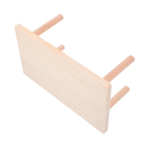 Toyvian Holzplattform Für Hamster Zweiter Stock Spielzeug Handlich Und Langlebig Fördert Bewegung Und Spiel Für Kleintiere Toyvian Holzplattform Für Hamster Zweiter Stock Spielzeug Handlich Und Langlebig Fördert Bewegung Und Spiel Für Kleintiere von Toyvian