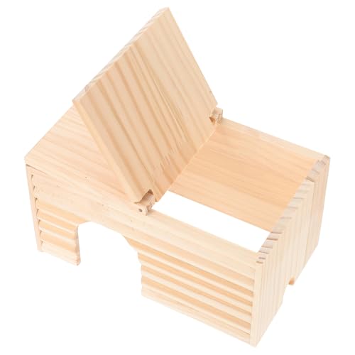 Toyvian Holz Hamsterhaus Gemütliches Kleintier Schlafhaus Dekoratives Nest aus Natürlichem Holz für Zwerghamster Rennmäuse und Kleintiere für Ganzjährige Nutzung Toyvian Holz Hamsterhaus Gemütliches Kleintier Schlafhaus Dekoratives Nest aus Natürlichem Holz für Zwerghamster Rennmäuse und Kleintiere für Ganzjährige Nutzung von Toyvian