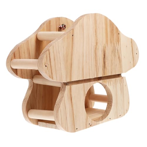 Toyvian Holz Heu Rack für Nager Heuregal für Meerschweinchen und Chinchillas Kreatives Futterregal mit Sicherem Design zur Einfachen Befestigung Am Käfig Toyvian Holz Heu Rack für Nager Heuregal für Meerschweinchen und Chinchillas Kreatives Futterregal mit Sicherem Design zur Einfachen Befestigung Am Käfig von Toyvian