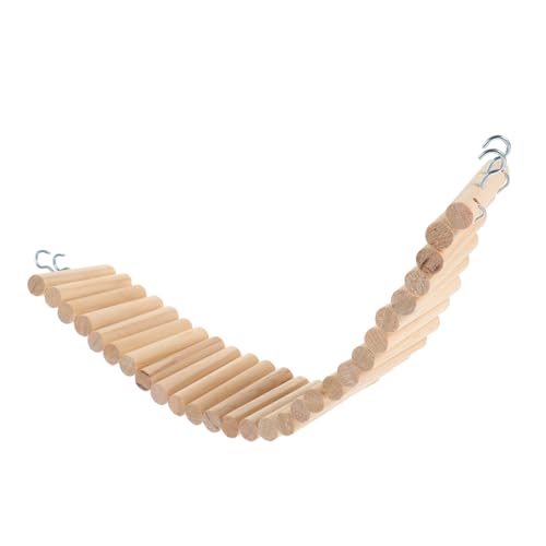 Toyvian Holz Kletterleiter für Hamster Kauspielzeug und Brücke für Kleine Haustiere Fördert Bewegung Balance und Stressabbau Geeignet für Hamster Rennmäuse und Kleintiere Toyvian Holz Kletterleiter für Hamster Kauspielzeug und Brücke für Kleine Haustiere Fördert Bewegung Balance und Stressabbau Geeignet für Hamster Rennmäuse und Kleintiere von Toyvian