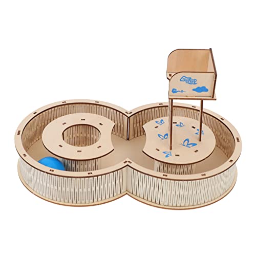 Toyvian Holz Labyrinthspielzeug für Kleintiere Interaktives Hamster Spielplatz mit Tunnel für Hamster Mäuse und Stressreduzierend und Langlebig Toyvian Holz Labyrinthspielzeug für Kleintiere Interaktives Hamster Spielplatz mit Tunnel für Hamster Mäuse und Stressreduzierend und Langlebig von Toyvian