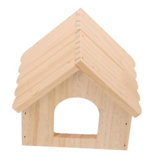 Toyvian Holz Rattenhaus Für Hamster Zartes Hamsterversteck Schlafbereich Langlebig Hochwertigem Holz Gefertigt Für Meerschweinchen Und Zwerghamster Toyvian Holz Rattenhaus Für Hamster Zartes Hamsterversteck Schlafbereich Langlebig Hochwertigem Holz Gefertigt Für Meerschweinchen Und Zwerghamster von Toyvian
