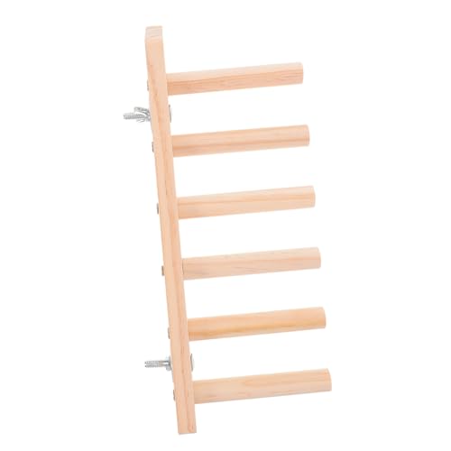 Toyvian Holz katzenkletterleiter Wandmontage Kletterstufen Ergonomisch Katzen Spiel Ruheplattform Innenbereich Platzsparend und Dekorativ von Toyvian