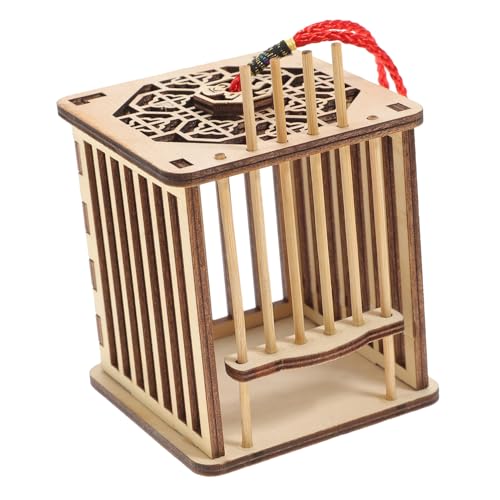 Toyvian Holzkäfig für Grillen und Insekten Belüftet Tragbar zum Züchten und Beobachten von Heuschrecken Schmetterlingen und Wildinsekten Pädagogisch für Naturliebhaber Toyvian Holzkäfig für Grillen und Insekten Belüftet Tragbar zum Züchten und Beobachten von Heuschrecken Schmetterlingen und Wildinsekten Pädagogisch für Naturliebhaber von Toyvian