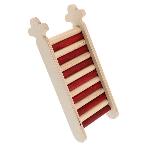 Toyvian Holzleiter Haustier Kletterspielzeug für Hamster Chinchilla Kleintiere Mehrfunktionale Natürliche Holzleiter mit Kreativem Design Langlebig und Unterhaltsam für Käfigzubehör Toyvian Holzleiter Haustier Kletterspielzeug für Hamster Chinchilla Kleintiere Mehrfunktionale Natürliche Holzleiter mit Kreativem Design Langlebig und Unterhaltsam für Käfigzubehör von Toyvian