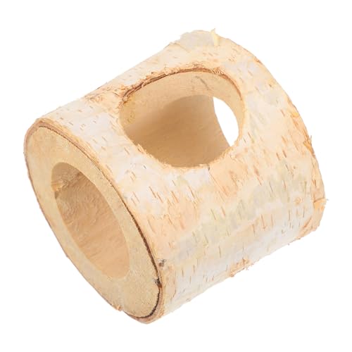 Toyvian Holztunnel für Hamster und Kleintiere Versteckspielzeug für Meerschweinchen Chinchillas und Rennmäuse Nest für Käfig Natürliches Toyvian Holztunnel für Hamster und Kleintiere Versteckspielzeug für Meerschweinchen Chinchillas und Rennmäuse Nest für Käfig Natürliches von Toyvian