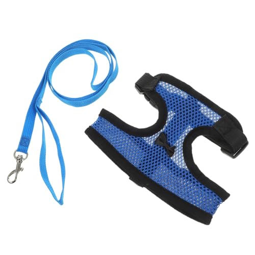Toyvian Hühnernetzgeschirr Atmungsaktive Weste für Hühner und Kleine Haustiere Verstellbar und Langlebig für Outdoor Aktivitäten Leine Farbton von Toyvian