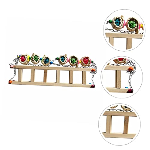 Toyvian Hühnerspielzeug Käfig Klopfspielzeug Lustiges Papageienspielzeug aus Ökologischem Material und Unterhaltsam für Vögel Dekorativ und Vielseitig Einsetzbar von Toyvian