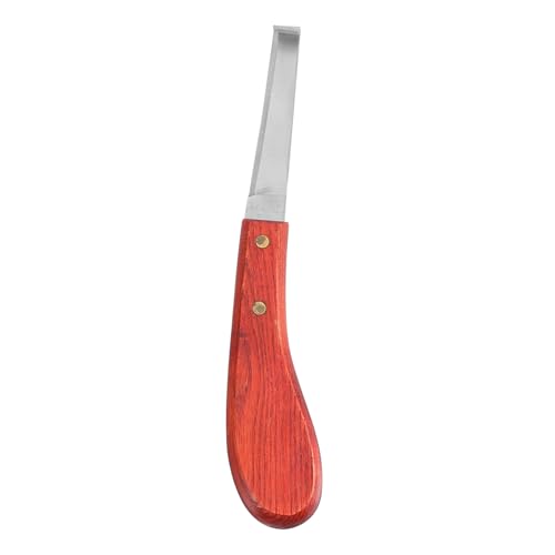Toyvian Hufmesser Pferd Werkzeug Huftrimmer mit Rutschfestem Griff Langlebig Robust für Strahlfäule Behandlung und Hufpflege Pferdezubehör von Toyvian