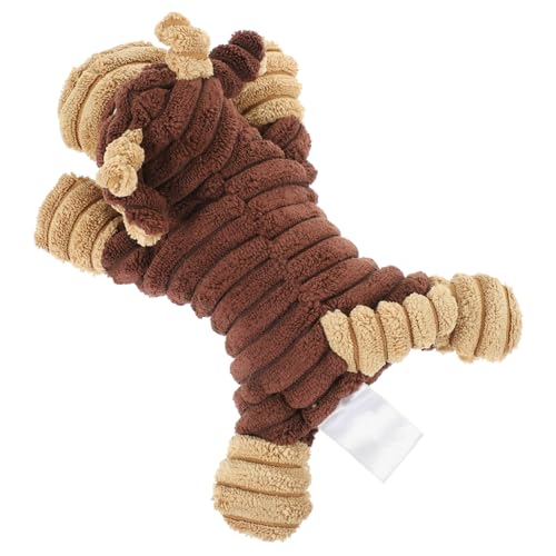 Toyvian Hund Plüschtier Kauspielzeuge quietschend Kleine Welpenspielzeug Reinigung Kauspielzeug zum Zahnen Zähne lustige hundespielzeuge Kauspielzeug für Haustiere Toyvian Hund Plüschtier Kauspielzeuge quietschend Kleine Welpenspielzeug Reinigung Kauspielzeug zum Zahnen Zähne lustige hundespielzeuge Kauspielzeug für Haustiere von Toyvian