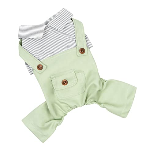 Toyvian Hunde-Overalls Welpe Mutter Kleidung Für Outfit Winzig Tragen Haustier Geschwollen Körperpflege Bausatz Green Polyester Toyvian Hunde-Overalls Welpe Mutter Kleidung Für Outfit Winzig Tragen Haustier Geschwollen Körperpflege Bausatz Green Polyester von Toyvian