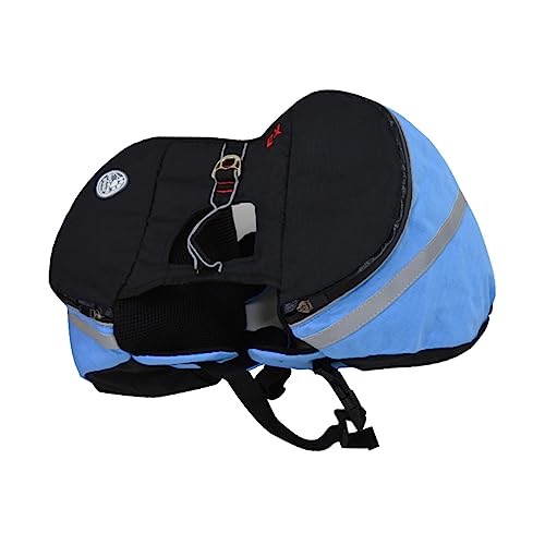Toyvian Rucksack Für Kleine Hunde Atmungsaktiver Und Wasserdichter Pet Backpack Für Reisen Und Outdoor-aktivitäten Mit Seitentaschen Für Snacks Und Zubehör Blau s Toyvian Rucksack Für Kleine Hunde Atmungsaktiver Und Wasserdichter Pet Backpack Für Reisen Und Outdoor-aktivitäten Mit Seitentaschen Für Snacks Und Zubehör Blau s von Toyvian