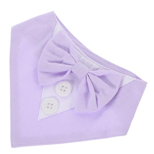 Toyvian Hundebandana mit Fliege für Hochzeiten Verstellbares Hundehalsband mit Hundeschal für Partys und Besondere Anlässe Süßes Hundezubehör Toyvian Hundebandana mit Fliege für Hochzeiten Verstellbares Hundehalsband mit Hundeschal für Partys und Besondere Anlässe Süßes Hundezubehör von Toyvian