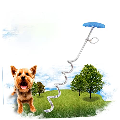 Toyvian Hundebindungspfahl Aus Hochleistungsstahl Spiral Design Für Einfache Befestigung Im Freien Für Kleine Mittlere Und Große Für Camping Toyvian Hundebindungspfahl Aus Hochleistungsstahl Spiral Design Für Einfache Befestigung Im Freien Für Kleine Mittlere Und Große Für Camping von Toyvian