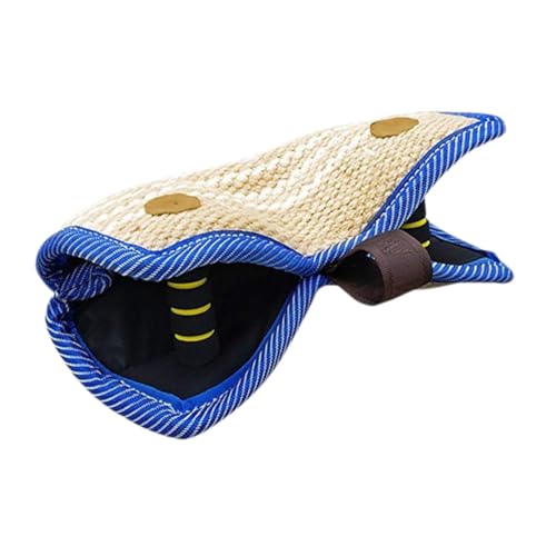 Toyvian Hundebiss Trainingskissen mit Griffen Robustes Jute Beißkissen für Welpen und Mittelgroße Hunde Interaktives zur Beißkraftentwicklung und Professionellen Hundetrainingshilfe Toyvian Hundebiss Trainingskissen mit Griffen Robustes Jute Beißkissen für Welpen und Mittelgroße Hunde Interaktives zur Beißkraftentwicklung und Professionellen Hundetrainingshilfe von Toyvian