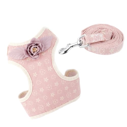 Toyvian Hundegeschirr Verstellbar Atmungsaktiv Langlebig für Kleine Hunde Modisches Brustgeschirr Hundeleine Geeignet für Spaziergänge Outdoor Haustiersport Toyvian Hundegeschirr Verstellbar Atmungsaktiv Langlebig für Kleine Hunde Modisches Brustgeschirr Hundeleine Geeignet für Spaziergänge Outdoor Haustiersport von Toyvian