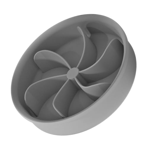 Toyvian Hundenapf mit Erhöhtem Slow Feeder Design rutschfeste Futterschale für Kleine Hunde und Katzen Flexible Weiche Fütterungsschale mit Großer Kapazität Leicht zu Reinigen Graue Toyvian Hundenapf mit Erhöhtem Slow Feeder Design rutschfeste Futterschale für Kleine Hunde und Katzen Flexible Weiche Fütterungsschale mit Großer Kapazität Leicht zu Reinigen Graue von Toyvian