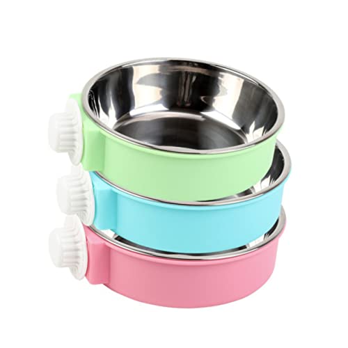 Toyvian Hundenapf mit Hängemontage Futter Wasserschale für Kleintiere für Käfige zu Reinigen Unzerstörbar rutschfest für Trockenes Toyvian Hundenapf mit Hängemontage Futter Wasserschale für Kleintiere für Käfige zu Reinigen Unzerstörbar rutschfest für Trockenes von Toyvian