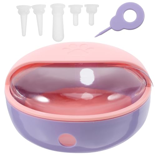 Toyvian Hundenapf mit Schnullerdesign für Welpen und Kätzchen Spillproof Hochwertigem für Sanfte Fütterung Neugeborener Haustiere für Pflegebedarf Toyvian Hundenapf mit Schnullerdesign für Welpen und Kätzchen Spillproof Hochwertigem für Sanfte Fütterung Neugeborener Haustiere für Pflegebedarf von Toyvian