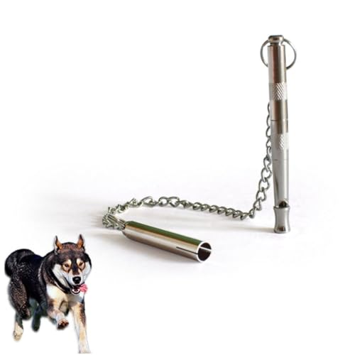 Toyvian Hundepfeife aus Kupfer Klare Tonfrequenz für Effektives Hundetraining Leicht Tragbar mit Band Geeignet für Kleine bis Große Hunderassen Wie Chihuahua Husky Schäferhund von Toyvian