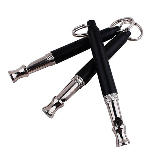 Toyvian Hundepfeife mit Verstellbarem Frequenzstab und Schwarzem Umhängeband Lautloses Hundetraining für Positive Erziehung und Effektive Rückrufsignale Korrosionsbeständiges Nickel Toyvian Hundepfeife mit Verstellbarem Frequenzstab und Schwarzem Umhängeband Lautloses Hundetraining für Positive Erziehung und Effektive Rückrufsignale Korrosionsbeständiges Nickel von Toyvian