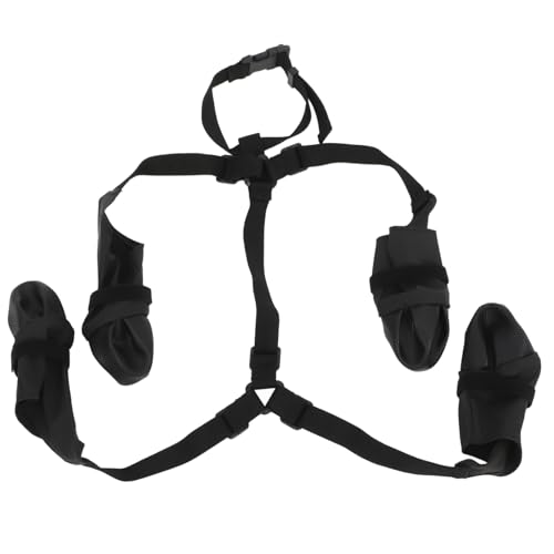 Toyvian Hundepfotenschutz wasserdichte rutschfeste Hundestiefel für Kleine und Mittelgroße Verstellbare für Outdoor Aktivitäten im Winter und Schnee Toyvian Hundepfotenschutz wasserdichte rutschfeste Hundestiefel für Kleine und Mittelgroße Verstellbare für Outdoor Aktivitäten im Winter und Schnee von Toyvian