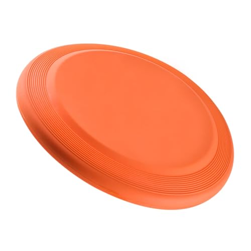 Toyvian Wear-Resistant Interaktive Hundespielzeug Disc Multi-funktionale Tragbare Fliegende Scheibe Für Welpen Und Kleine Hunde Orange Spaß Und Bewegung von Toyvian