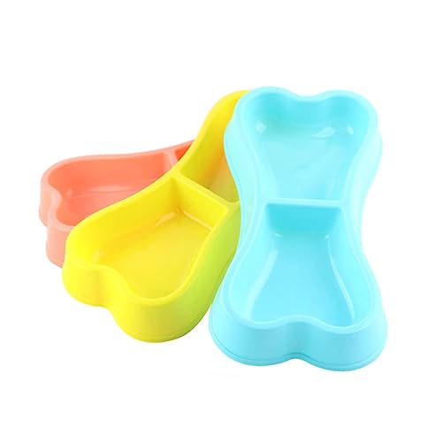 Toyvian Hundeschüssel Knochenform Futternäpfe für Katzen Rutschfestes Design Einfache für Nassfutter Grün Toyvian Hundeschüssel Knochenform Futternäpfe für Katzen Rutschfestes Design Einfache für Nassfutter Grün von Toyvian