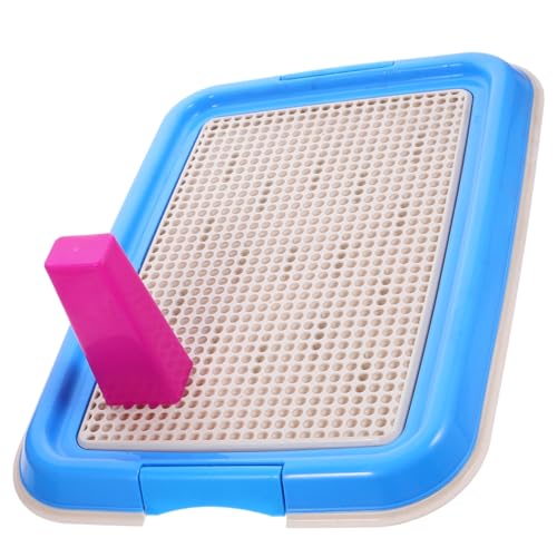 Toyvian Hundetöpfchen für Hunde Indoor Toilette mit Erhöhtem Leicht zu Reinigen für Kleine und Mittelgroße Hunde Haustierbedarf für Welpentraining Toyvian Hundetöpfchen für Hunde Indoor Toilette mit Erhöhtem Leicht zu Reinigen für Kleine und Mittelgroße Hunde Haustierbedarf für Welpentraining von Toyvian