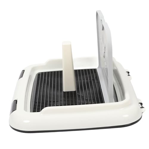 Toyvian Hundetoilettenschale für Welpen Rutsch Innentoilette für Kleine und Mittelgroße Hunde Robust und Langlebig für Hundetraining zu Hause Büro Küche und Badezimmer Toyvian Hundetoilettenschale für Welpen Rutsch Innentoilette für Kleine und Mittelgroße Hunde Robust und Langlebig für Hundetraining zu Hause Büro Küche und Badezimmer von Toyvian