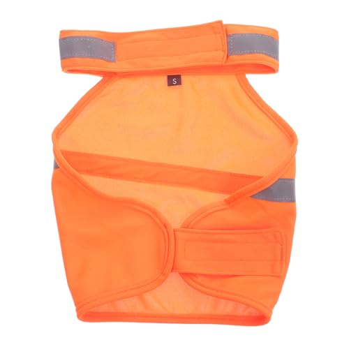 Toyvian Hundeweste Reflektierend Hochsichtbar Atmungsaktive Sicherheitsweste für Hunde Sommerkleidung Beim Spaziergang Joggen Wandern Fluoreszierendes Orange S Toyvian Hundeweste Reflektierend Hochsichtbar Atmungsaktive Sicherheitsweste für Hunde Sommerkleidung Beim Spaziergang Joggen Wandern Fluoreszierendes Orange S von Toyvian