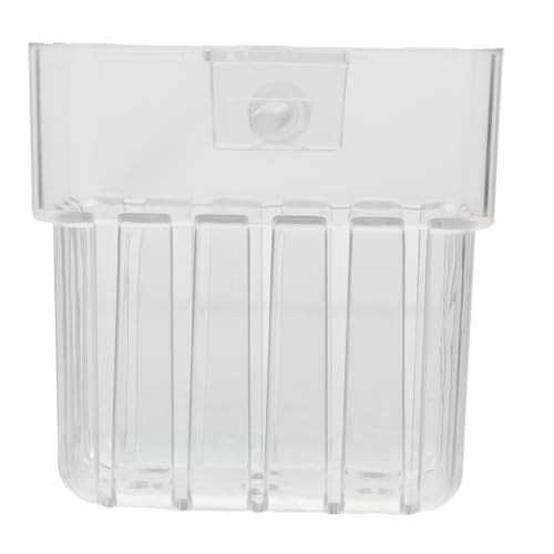 Toyvian Hydrokultur-Pflanzenkorb realistisch Topf für Aquarienpflanzen Aquarienanlage Aquarienpflanzenbecher Süßwasser- groß Pflanzbecher für Aquarien Wasserpflanzenhalter Abs Transparent von Toyvian