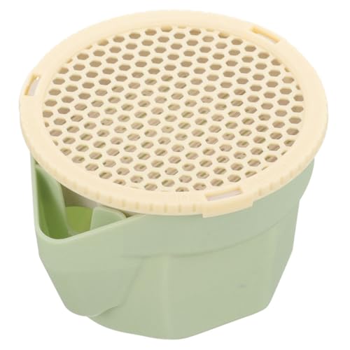 Toyvian Hydroponischer Katzengras Pflanzbecher aus Bodenfrei Wiederverwendbar Sauerstoffreiches Wachstum Praktische Katzenminze Anzuchtbox für Katzen Zuhause von Toyvian