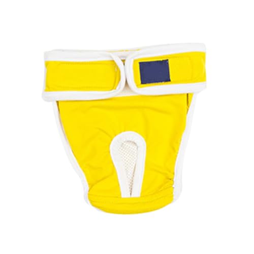 Toyvian Hygienische Hundehose für Hündinnen Bequeme Wiederverwendbare Menstruationsunterwäsche Gelb S Hochsaugfähige Hygienehosen für Haustiere Schützt Verschmutzungen Toyvian Hygienische Hundehose für Hündinnen Bequeme Wiederverwendbare Menstruationsunterwäsche Gelb S Hochsaugfähige Hygienehosen für Haustiere Schützt Verschmutzungen von Toyvian