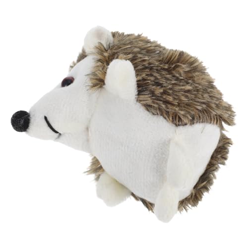 Toyvian Igel Hundespielzeug Kauspielzeug Für Hund Welpenspielzeug Kau -Molar Niedliche Spielzeughüte Kauen Zahnspielzeug Für Welpen Für Große Hunde Welpenzahnen Plüsch Weiß von Toyvian
