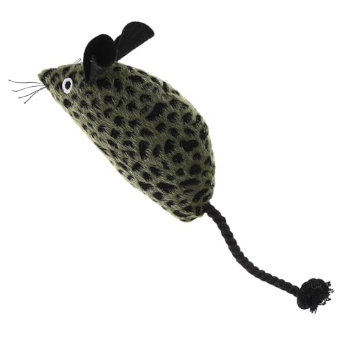 Toyvian Interactive Plush Mouse Cat Toy Soft and Durable Kittens Plaything for Indoor Fun Stimulates Hunting Instincts and Keeps Cats Active Toyvian Interactive Plush Mouse Cat Toy Soft and Durable Kittens Plaything for Indoor Fun Stimulates Hunting Instincts and Keeps Cats Active von Toyvian