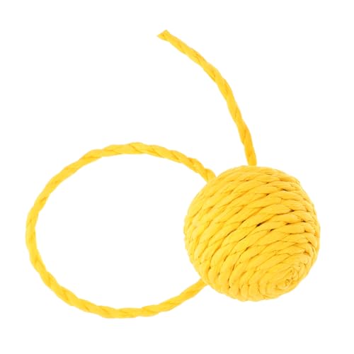 Toyvian Interaktive Katzen Spielzeuge Sisal Seil Bälle mit Glocken Austauschbare Katzenkratzspielzeuge für Indoor Katzen für Kratzbäume und Spielspaß Toyvian Interaktive Katzen Spielzeuge Sisal Seil Bälle mit Glocken Austauschbare Katzenkratzspielzeuge für Indoor Katzen für Kratzbäume und Spielspaß von Toyvian