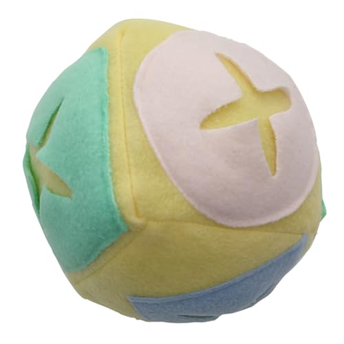 Toyvian Interaktiver Hundespielball aus Langlebigem Material Kauspielzeug zur Zahnpflege und Emotionsentlastung Trainingsball für Geruchssinn und Beißspiel Beschäftigungsspielzeug für von Toyvian